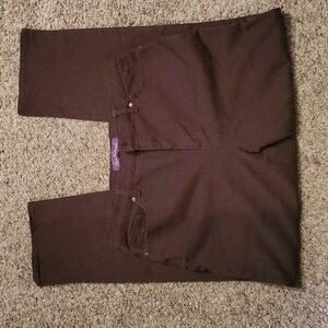 Brown Gloria Vanderbilt jeans size 14
